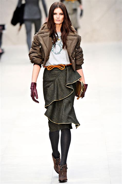 burberry prorsum fall 2012 runway|Burberry matching outfits.